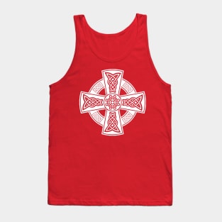 Celtic High Cross Decorative Knotwork 14 Tank Top